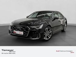 Mythosschwarz metallic Gebraucht 2024 Audi A6 S-Line Limousine | 53.150 € (Teuer)
