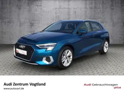 Blau Gebraucht 2023 Audi A3 Sportback Advanced Plus Limousine | 25.980 € (Fairer Preis)