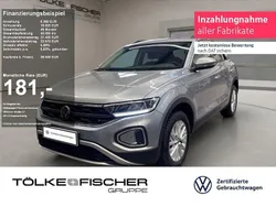 Silber Gebraucht 2024 VW T-Roc Life SUV | 28.948 € (Guter Preis)