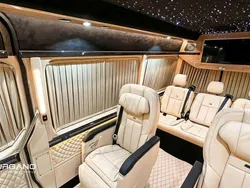 Schwarz metallic Gebraucht 2021 Mercedes Sprinter Luxury Van | 285.481 €