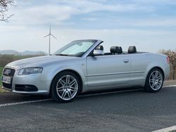 Lichtsilber metallic Gebraucht 2007 Audi A4 Cabriolet S-Line Cabrio | 18.799 €