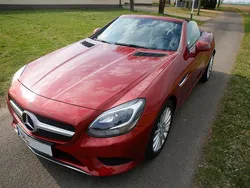 Rot Gebraucht 2016 Mercedes SLC200 Cabrio | 19.500 € (Fairer Preis)