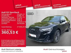 Mythosschwarz metallic Gebraucht 2023 Audi Q3 Sportback S-Line SUV | 34.440 € (Fairer Preis)