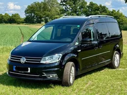 Schwarz Gebraucht 2016 VW Caddy Maxi Highline Van / Kleinbus | 21.200 € (Teuer)