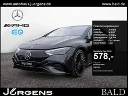 Metalliclack graphitgrau Gebraucht 2023 Mercedes EQE500 AMG Limousine | 62.880 € (Guter Preis)