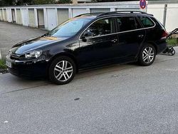 Schwarz Gebraucht 2009 VW Golf VI Comfortline Kombi | 3.699 € (Etwas zu teuer)