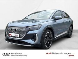 Geysirblau metallic Gebraucht 2021 Audi Q4 Sportback e-tron Ambiente SUV | 37.750 € (Etwas zu teuer)
