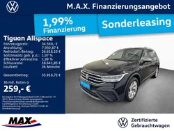 Deep black perleffekt Gebraucht 2024 VW Tiguan Allspace Life SUV | 34.569 € (Superpreis)