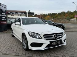 Weiß Gebraucht 2015 Mercedes C220 AMG line Limousine | 9.490 € (Guter Preis)