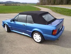 Blau Gebraucht 1989 Ford Escort Cabriolet Cabrio | 7.800 €