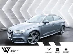 Grau Gebraucht 2017 Audi A3 Sportback S-Line Limousine | 23.696 € (Teuer)