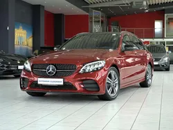 Hyazinthrot metalliclack Gebraucht 2018 Mercedes C300 Business Kombi | 28.980 € (Guter Preis)