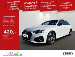 Gletscherweiß metallic Gebraucht 2019 Audi A4 S-Line Kombi | 30.498 € (Fairer Preis)