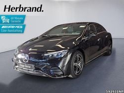 Metalliclack obsidianschwarz Gebraucht 2024 Mercedes EQE300 AMG Limousine | 44.990 € (Superpreis)