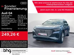 Geysirblau metallic Gebraucht 2022 Audi Q4 e-tron Ambiente SUV | 26.790 € (Superpreis)