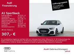 Gletscherweiß metallic/mythoss Gebraucht 2023 Audi A1 S-Line Kleinwagen | 30.910 € (Fairer Preis)
