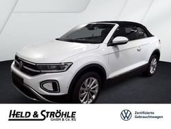Pure white schwarz Gebraucht 2024 VW T-Roc Cabriolet Style Cabrio | 25.610 € (Guter Preis)