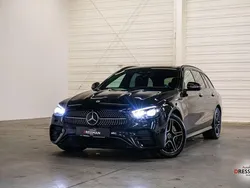 Obsidianschwarz metalliclack Gebraucht 2021 Mercedes E300 AMG line Kombi | 29.410 € (Fairer Preis)