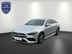 Schwarz Gebraucht 2023 Mercedes CLA180 Shooting Brake AMG line Kombi | 32.890 € (Teuer)
