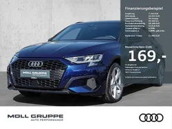 Blau Gebraucht 2024 Audi A3 Sportback Advanced Plus Limousine | 31.980 € (Fairer Preis)