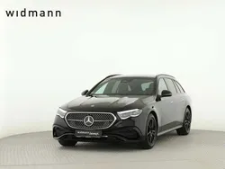 Metalliclack obsidianschwarz Gebraucht 2024 Mercedes E220 AMG Kombi | 54.850 € (Etwas zu teuer)