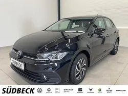 Schwarz Gebraucht 2022 VW Polo Life Kleinwagen | 17.480 € (Fairer Preis)