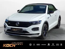Pure white Gebraucht 2021 VW T-Roc Cabriolet R-line Cabrio | 27.430 € (Fairer Preis)