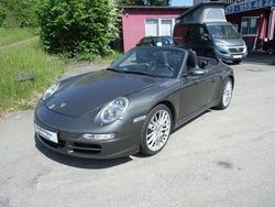 Schiefermetallic Gebraucht 2008 Porsche 911 Carrera Cabriolet Cabrio | 36.700 € (Guter Preis)