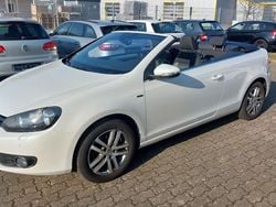 Weiß Gebraucht 2014 VW Golf Cabriolet Basis Cabrio | 8.950 € (Fairer Preis)
