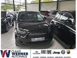 Onyx schwarz) (schwarz Gebraucht 2022 Fiat 500e Action Kleinwagen | 12.900 € (Guter Preis)