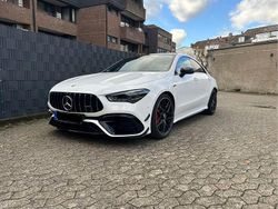 Weiß Gebraucht 2024 Mercedes CLA45 AMG AMG Coupé | 61.500 € (Etwas zu teuer)
