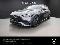 Selenitgrau Gebraucht 2022 Mercedes C300 AMG line Kombi | 41.680 € (Teuer)