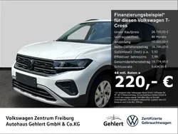 Pure white Gebraucht 2024 VW T-Cross Life SUV | 26.700 € (Etwas zu teuer)
