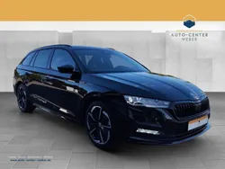 Schwarz Gebraucht 2024 Skoda Octavia SportLine Kombi | 32.890 € (Superpreis)