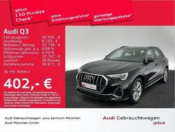 Mythosschwarz metallic Gebraucht 2023 Audi Q3 S-Line SUV | 40.993 € (Fairer Preis)