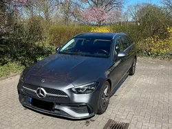 Grau Gebraucht 2022 Mercedes C220 AMG line Kombi | 35.500 € (Etwas zu teuer)