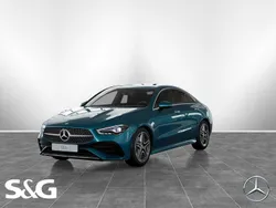 Metalliclack hyperblau Gebraucht 2024 Mercedes CLA200 AMG Coupé | 34.900 € (Guter Preis)