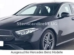 Kosmosschwarzmetallic Gebraucht 2024 Mercedes A200 AMG Limousine | 34.890 € (Etwas zu teuer)