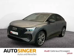 Taifungrau metallic Gebraucht 2022 Audi Q4 Sportback e-tron S-Line SUV | 36.870 € (Superpreis)