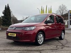 Rot Gebraucht 2021 VW Caddy Life Van / Kleinbus | 25.990 € (Teuer)