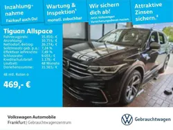 Deep black perleffekt Gebraucht 2022 VW Tiguan Allspace R-line SUV | 35.850 € (Fairer Preis)