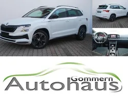 Weiß Gebraucht 2023 Skoda Karoq SportLine SUV | 28.950 € (Guter Preis)