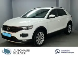 Pure white (weiß), Gebraucht 2020 VW T-Roc Sportline SUV | 22.460 € (Fairer Preis)