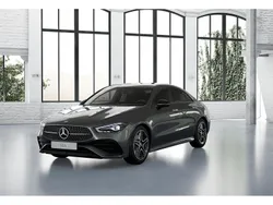 Grau metalliclack mountaingrau Gebraucht 2024 Mercedes CLA200 AMG Coupé | 36.490 € (Fairer Preis)