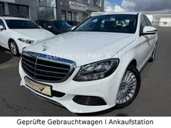 Weiß Gebraucht 2014 Mercedes C180 Exclusive Limousine | 16.990 € (Fairer Preis)