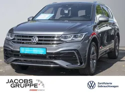 Grau Gebraucht 2022 VW Tiguan Allspace R-line SUV | 39.930 € (Fairer Preis)