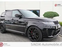 Santorini black Gebraucht 2019 Land Rover Range Rover Sport SVR SUV | 72.980 € (Teuer)