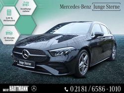 Schwarz Gebraucht 2023 Mercedes A220 AMG Limousine | 34.180 € (Fairer Preis)