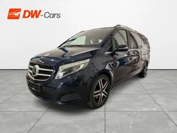 Blau Gebraucht 2015 Mercedes V250 Van / Kleinbus | 26.990 € (Teuer)