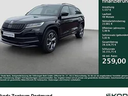 Crystalschwarz metallic Gebraucht 2021 Skoda Kodiaq SportLine SUV | 29.218 € (Fairer Preis)